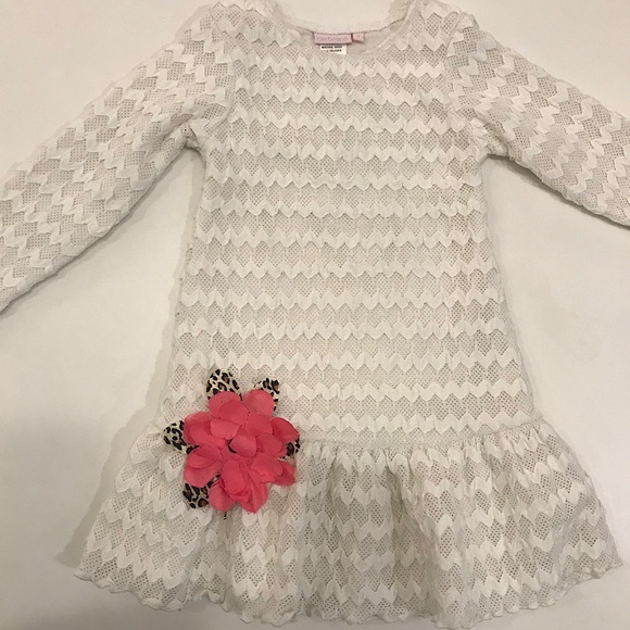 CachCach White Lace Dress 4T - Picture 4 of 4